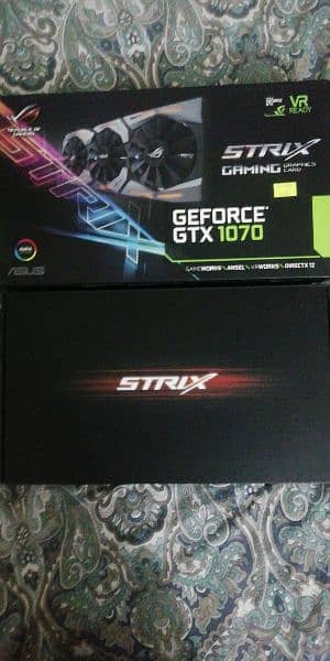 GEFORCE GTX 1070 8 GB (JUST BOX OPENED) 0