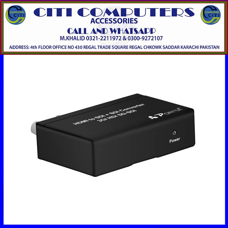 Portta HDMI to SDI + SDI Converter BNC SDI/HD-SDI/3G-SDI Signal Suppo 3