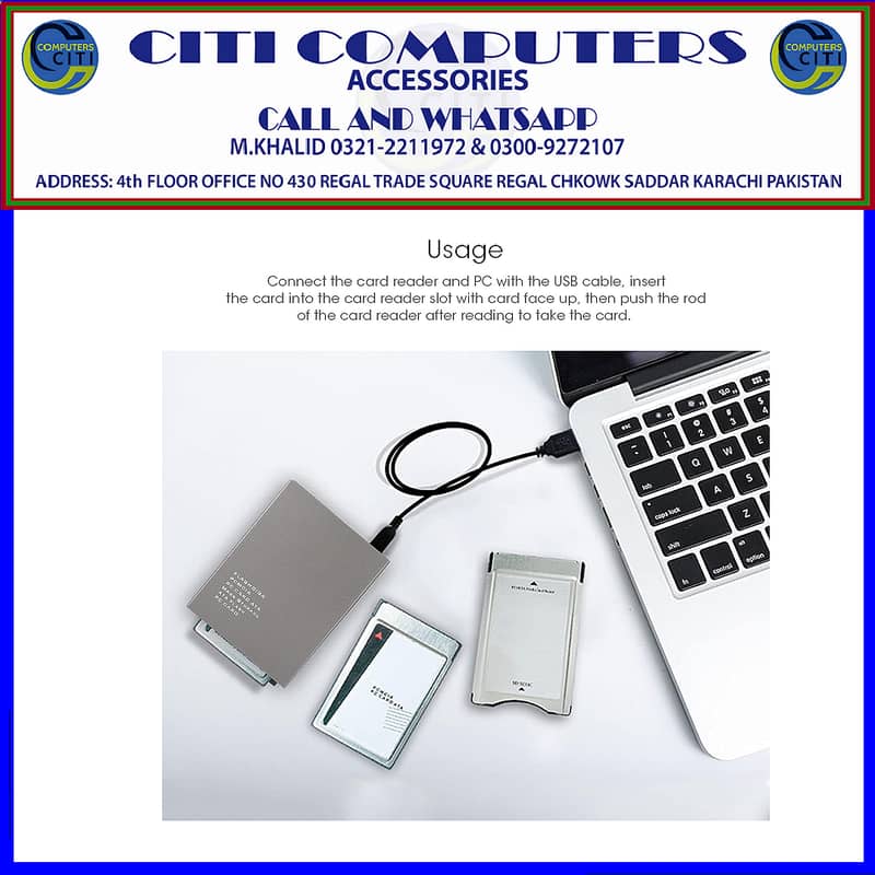 USB 2.0 PCMCIA Card Reader, USB2.0 Interface to PC Card ATA, PCMCIA, P 3