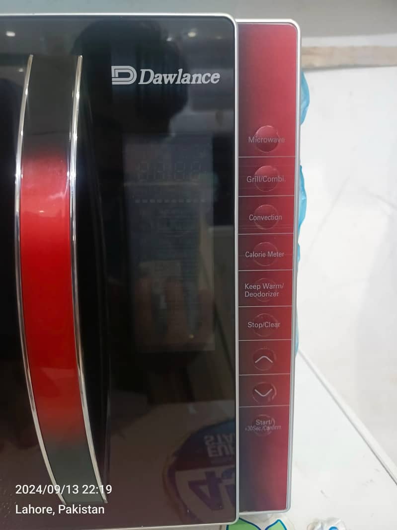 Dawlance microwave oven Dw 115 CHZP  (0306=4462/443) awsum set 3