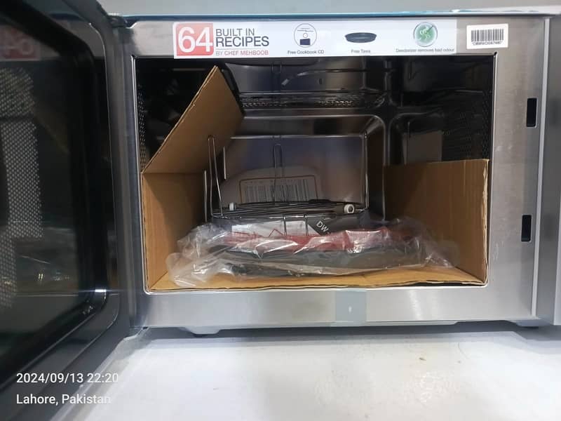 Dawlance microwave oven Dw 115 CHZP  (0306=4462/443) awsum set 6