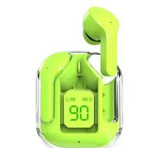 Bluetooth Earbuds, Green 1