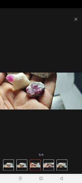 Natural afghani ruby 2