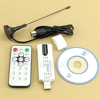 USB 2.0 Digital DVB-T/T2 SDR+DAB+ HDTV TV Receiver Stick 2