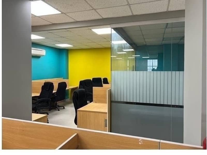 Area 2500 Sqft Fully Furnished Corporate Office in Link MM Alam Road Gulberg 3 Lahore 2