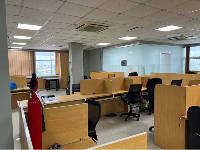 Area 2500 Sqft Fully Furnished Corporate Office in Link MM Alam Road Gulberg 3 Lahore 6