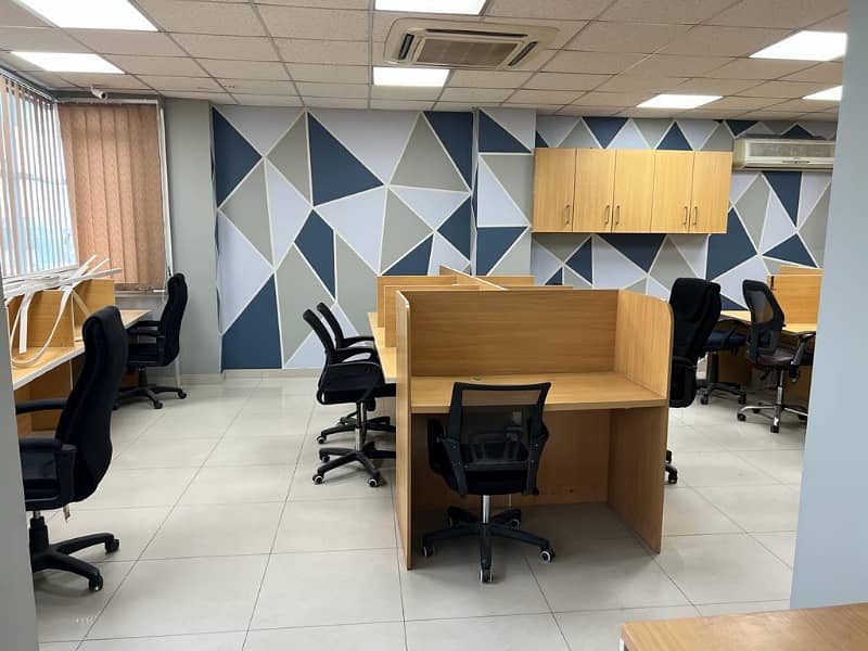 Area 2500 Sqft Fully Furnished Corporate Office in Link MM Alam Road Gulberg 3 Lahore 7