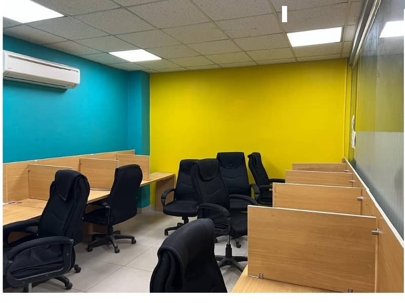 Area 2500 Sqft Fully Furnished Corporate Office in Link MM Alam Road Gulberg 3 Lahore 14