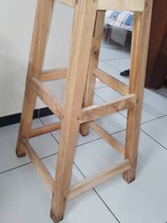 Wooden stool