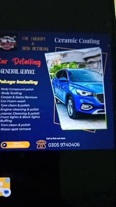 Car Service/Car Detailing/Coating/Car Wash/General Services At Home