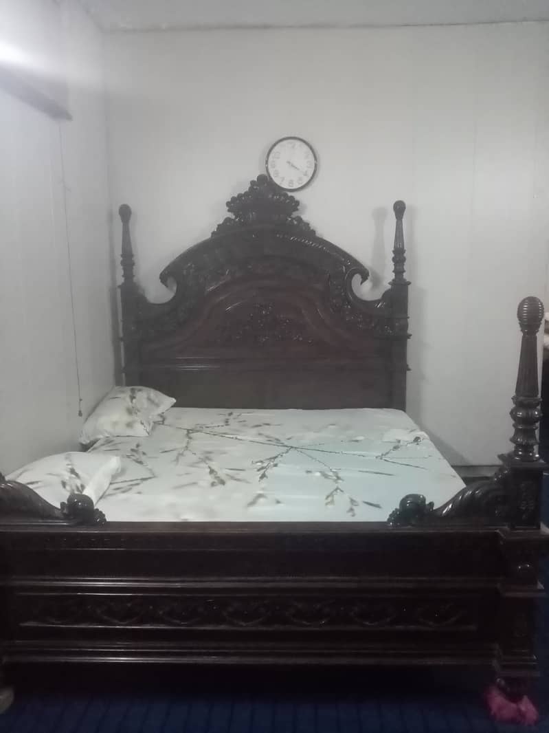 King Double Bed (Shiva Wood) 1