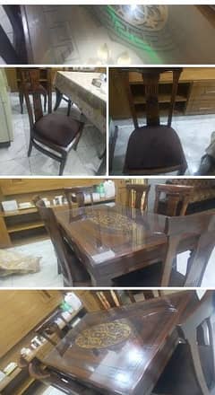 6 seater Dining Table due to posting urgent sale