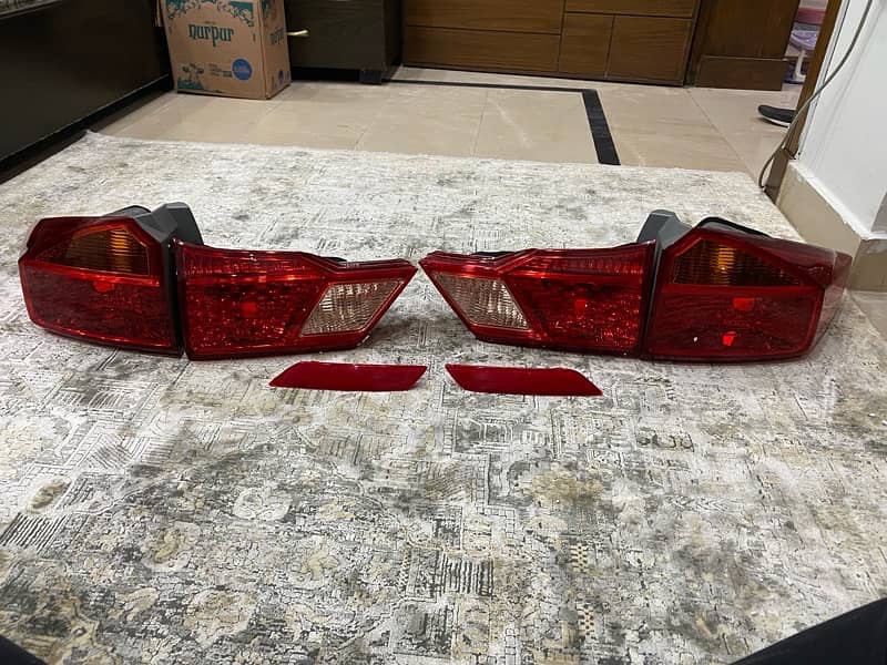 Honda city Back lights & Reflectors(2021-2024) 2