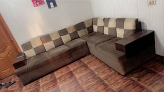 L shaped sofa