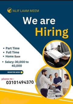 online  part time jobs available also student