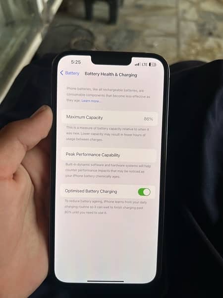 IPhone 13 Pro Max 256gb pta approved 86% battery health 10/10 conditin 3