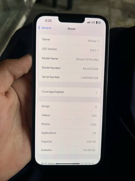 IPhone 13 Pro Max 256gb pta approved 86% battery health 10/10 conditin 4