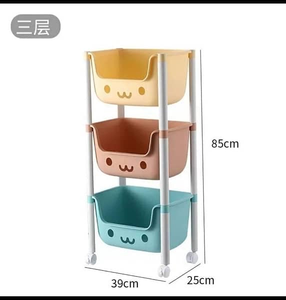 kids storage toy trolley for children imported 1