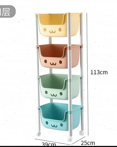 kids storage toy trolley for children imported 2