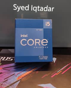 12th generation core i5 12600k Processor with box