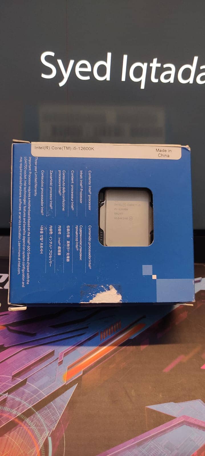 12th generation core i5 12600k Processor with box 4