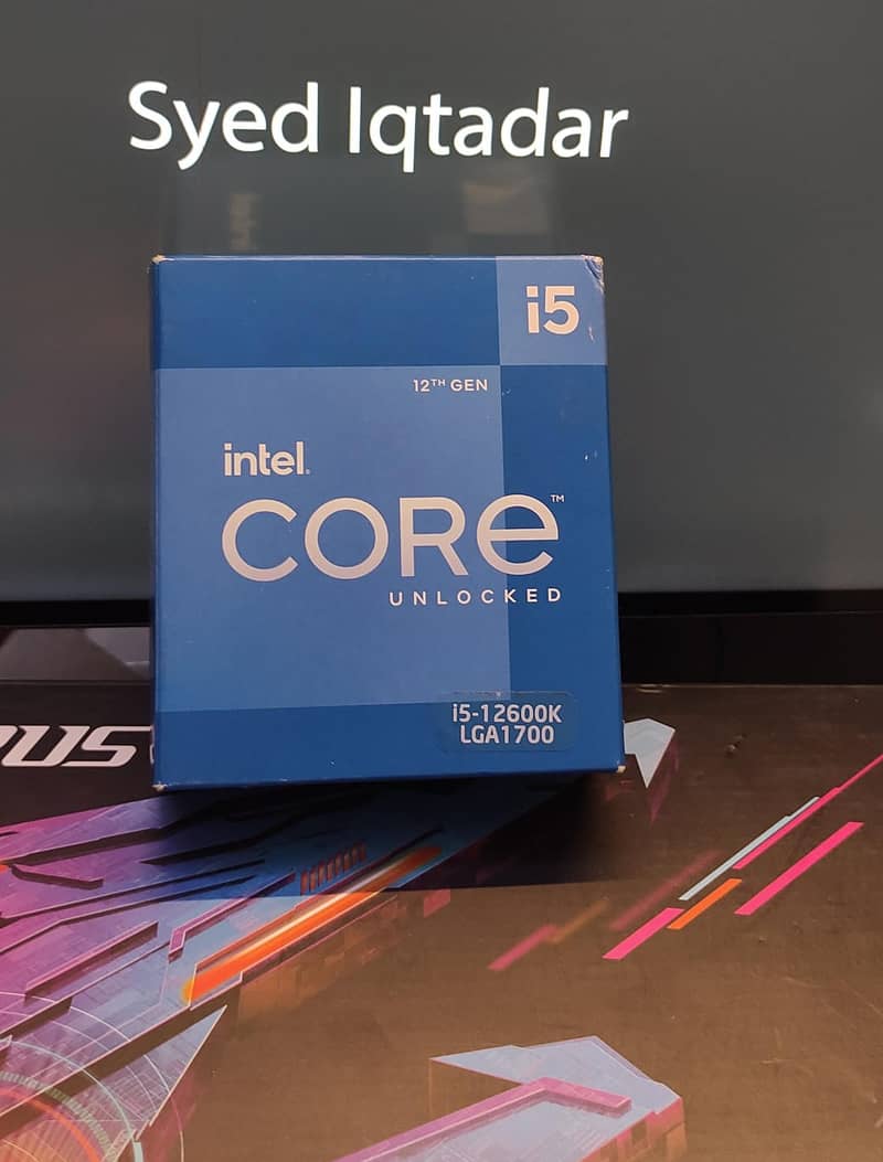 12th generation core i5 12600k Processor with box 7