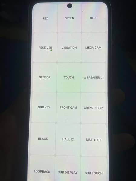 samsung Z flip 3 non pta minor dot 1