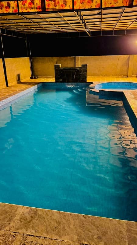 farm house with swimming pool for rent 1