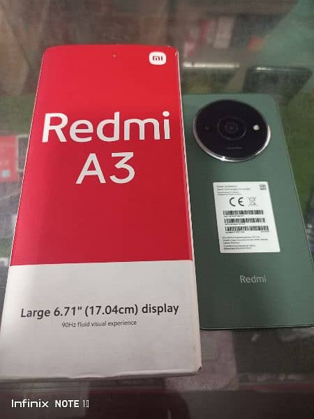 Redmi A3 4 64 With Box New 1