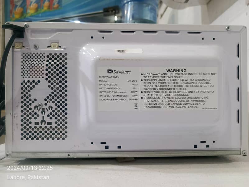 dawlacne microwave oven Dw 210 S   (0306=4462/443) awsum set 7