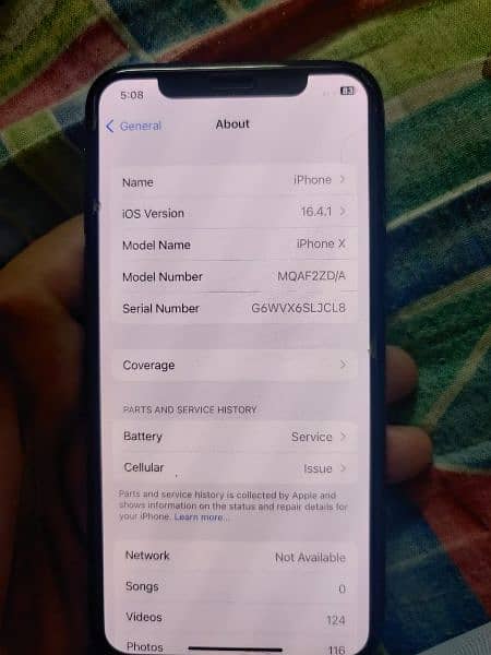 iphone X non PTA Bypass 256GB 1