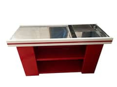 Cash Counter Steel for shop