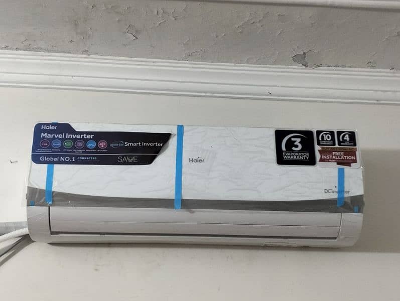 DC inverter Haier 1.5 ton Ac brand new 0