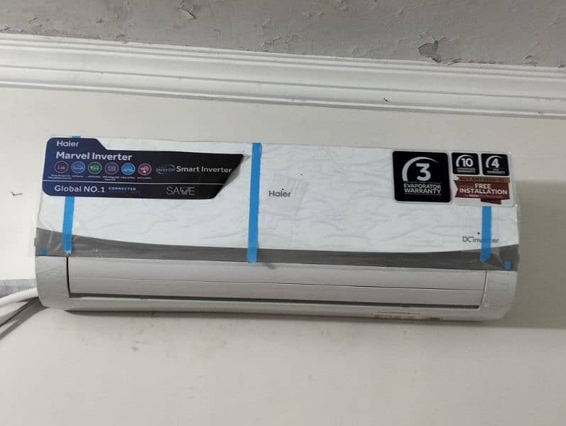 DC inverter Haier 1.5 ton Ac brand new 1