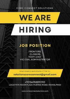 hiring for call center