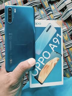 Oppo a91 complete box 8gb 128gb