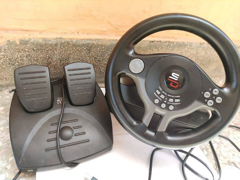 driving wheel sv200 with padel in new condition 1