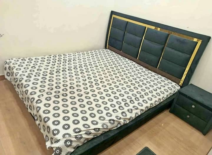 polish bed /double bed / side poshish bed / king size bed / bed set 3