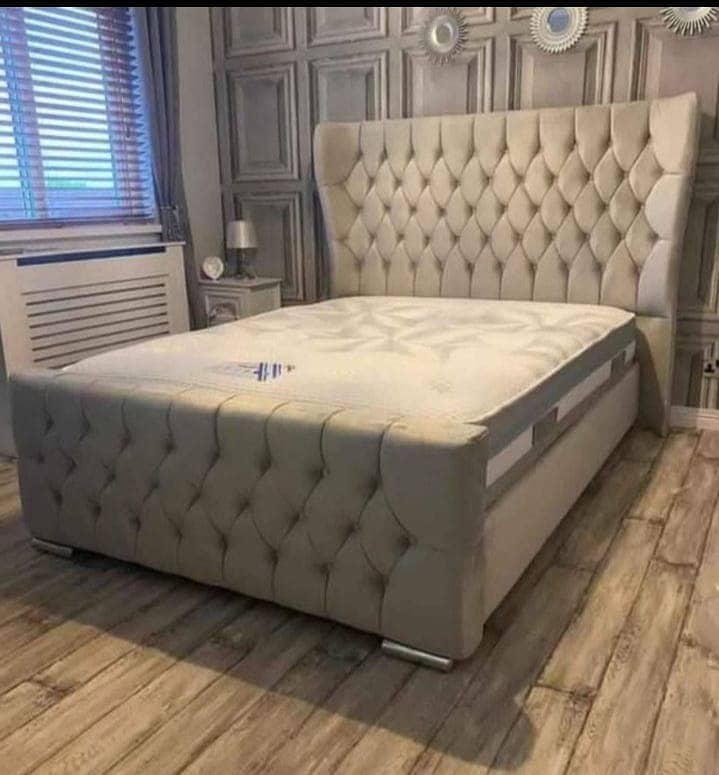 polish bed /double bed / side poshish bed / king size bed / bed set 17