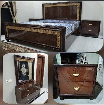 polish bed /double bed / side poshish bed / king size bed / bed set 5