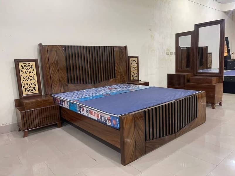 polish bed /double bed / side poshish bed / king size bed / bed set 8