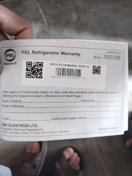 PEL refrigerator 2350CG 2