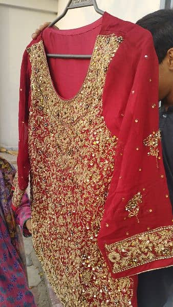 bridal farshi lehnga for sale 7