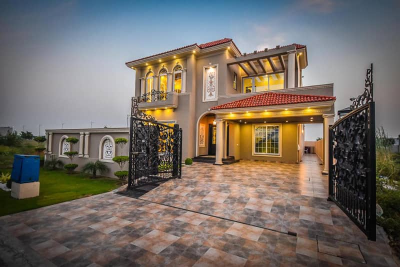 Spanish Style One Kanal Dream Villa Available For Rent Near Sports Complex 1