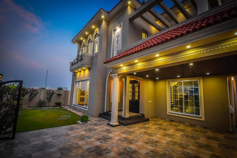 Spanish Style One Kanal Dream Villa Available For Rent Near Sports Complex 5