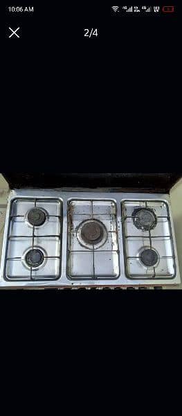 Cooking Range / Stove 5 Burner 1