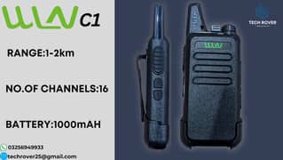 Walkie Talkie | WLN | C1 | Wireless | Two Way Radio