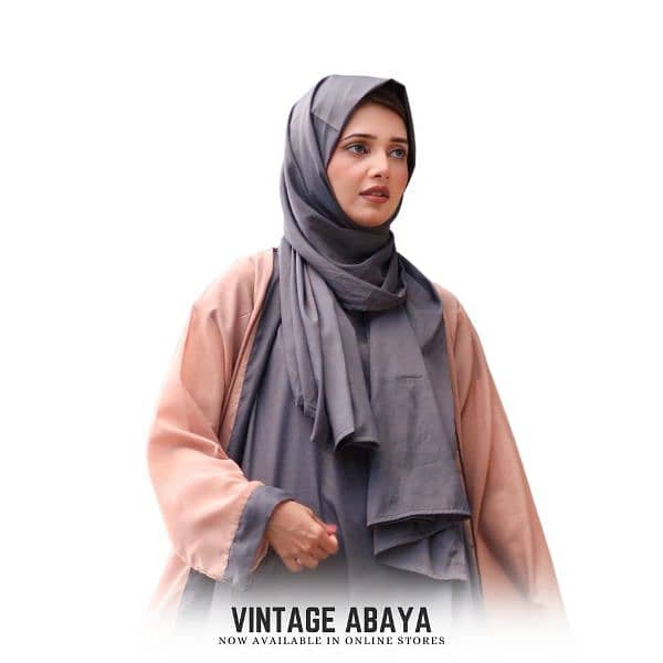 Woman's stitched Grip Abaya 2