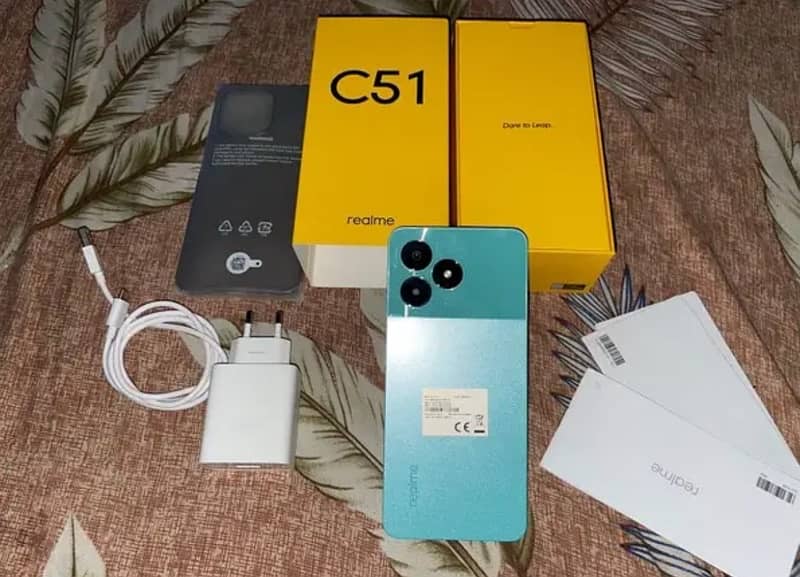 realme c51 4 gb ram 64 gb rom brand new phone 1