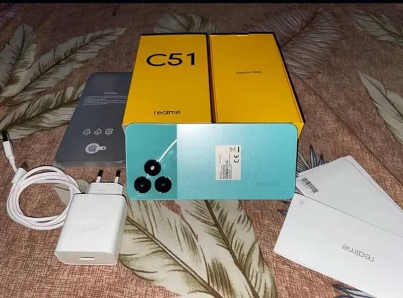 realme c51 4 gb ram 64 gb rom brand new phone 2